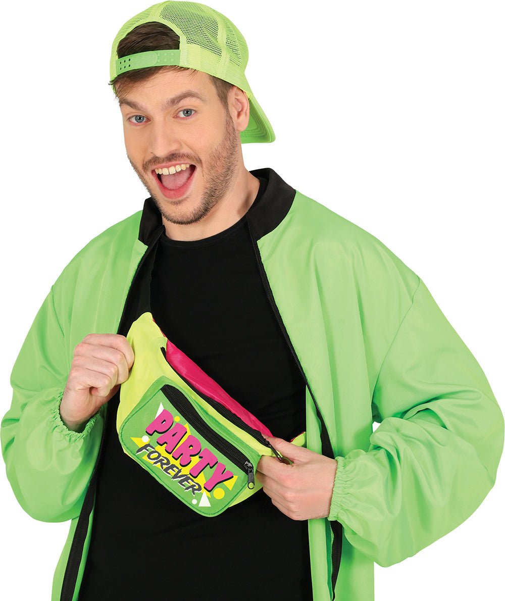 Neon 80S Heuptasje Groen