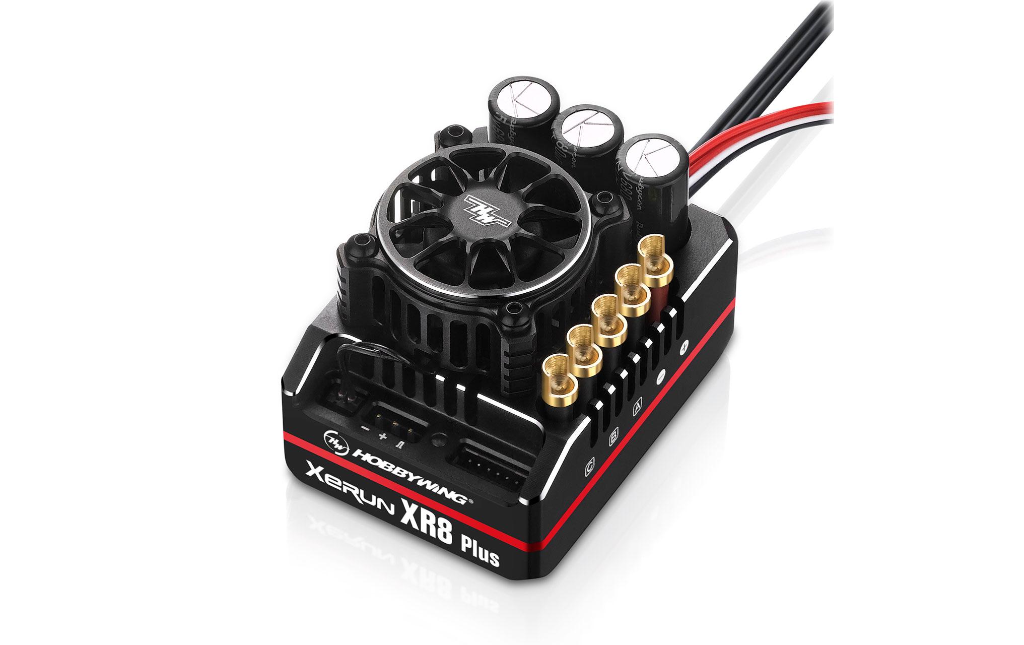 Brushless Regler Xerun XR8 Plus G2S 200A, 2-6S<br>Brushless Sensored / Sensorless ESC für Modelle im Massstab 1:8