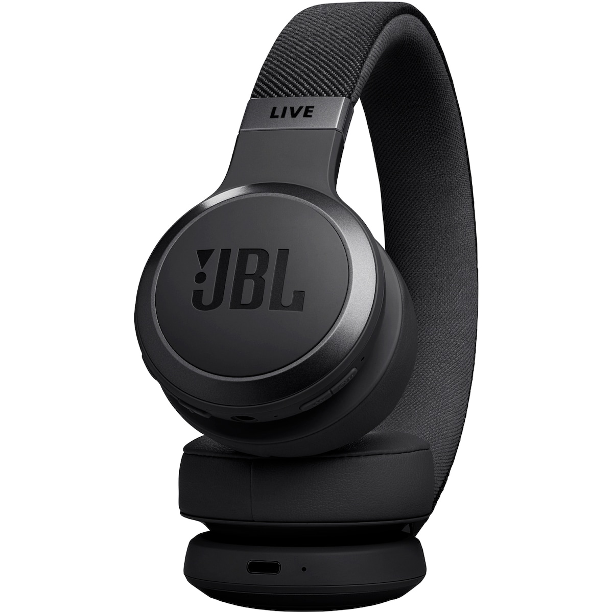 JBL Live 670NC trådløse on-ear hodetelefoner (sort)