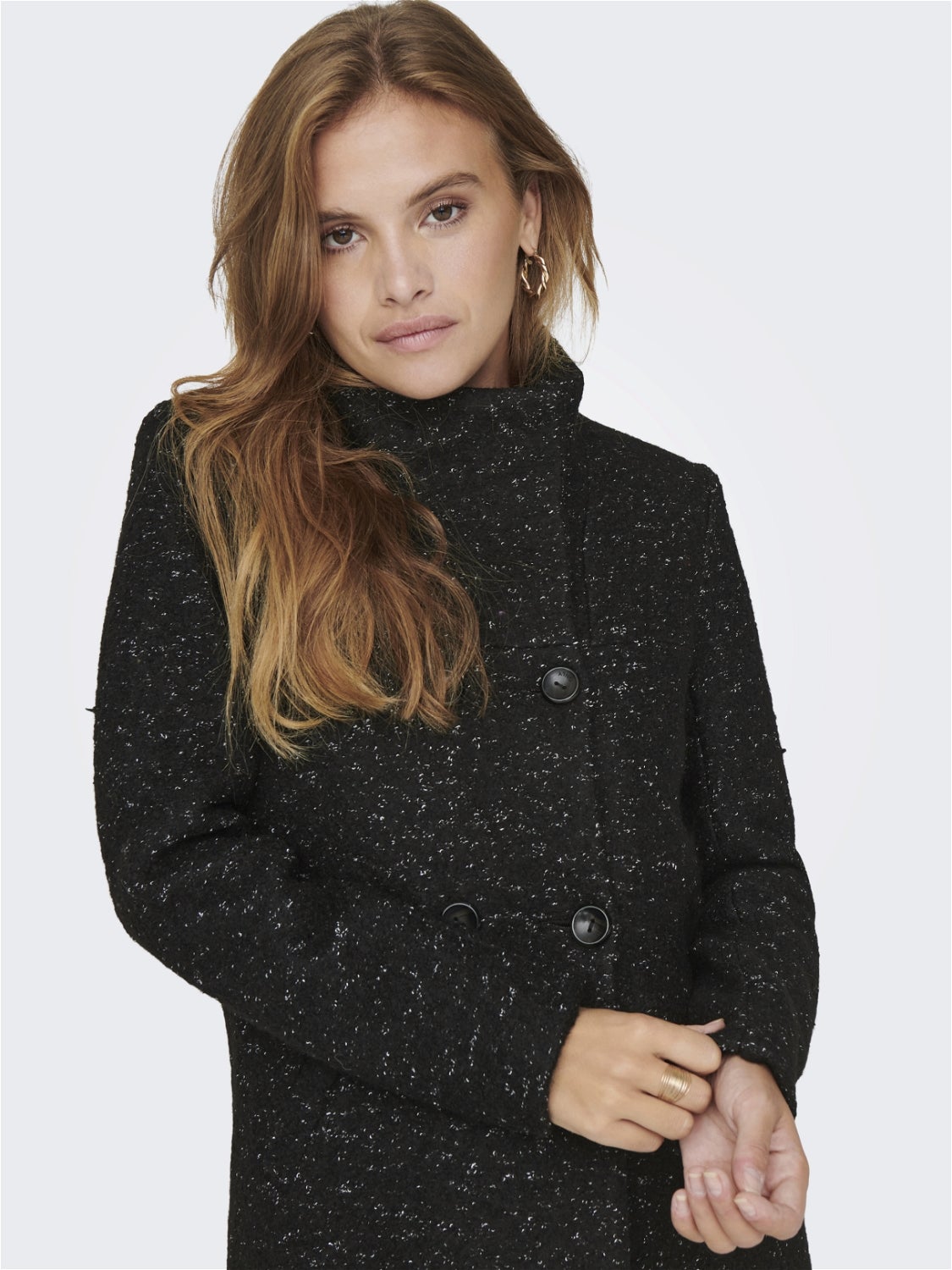 ONLNEWSOPHIA Mantel Black