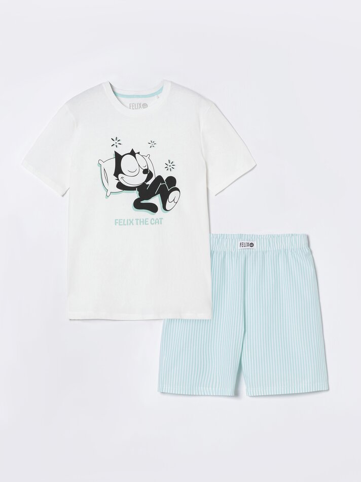 Pijama Felix the Cat - Branco