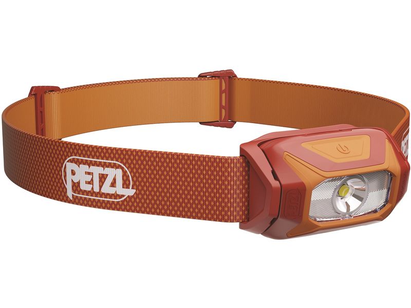 Petzl Stirnlampe Tikkina Rot, 300 lm Einfach zu bedienende Kompakt-Kopflampe