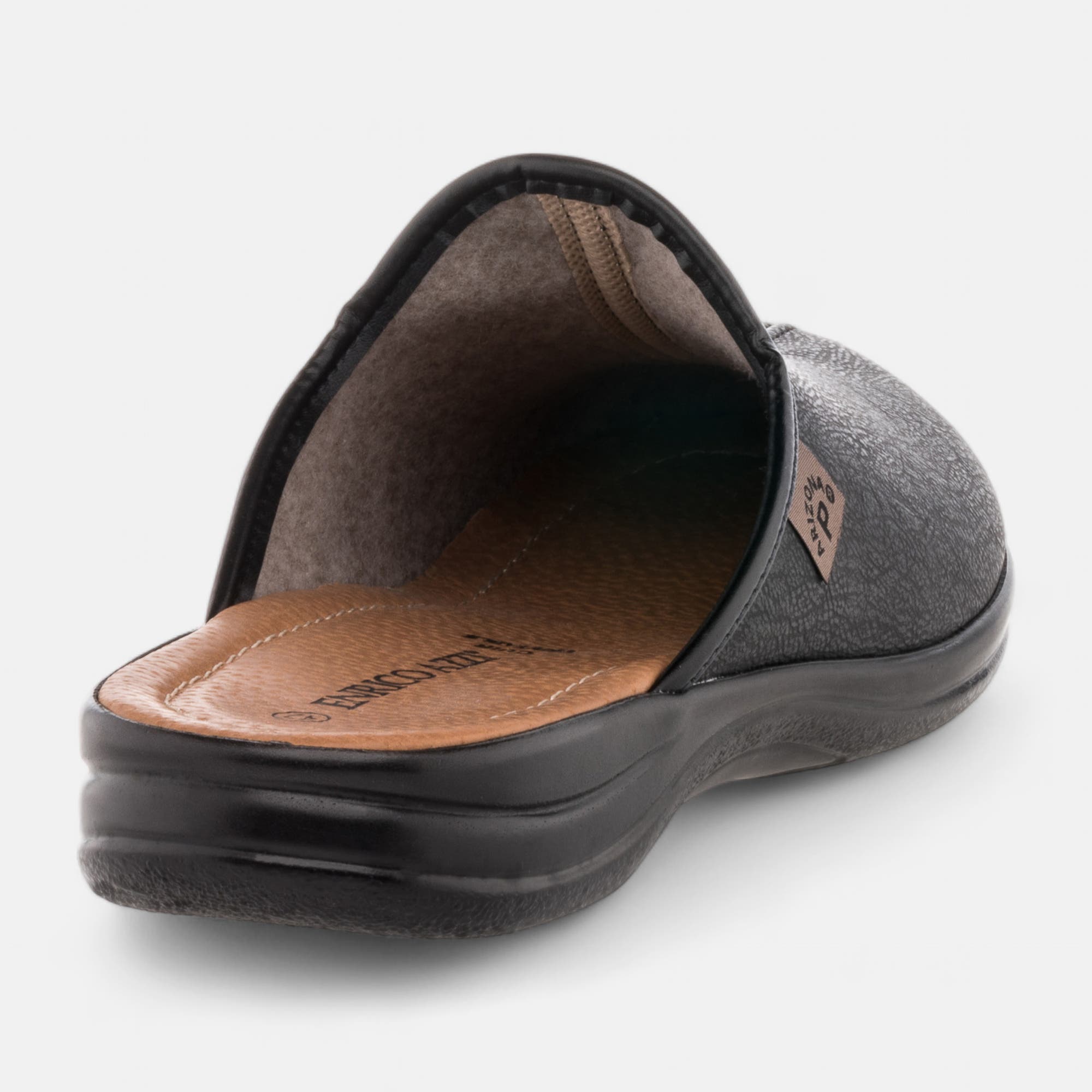 Pantoufles mules Homme marron
