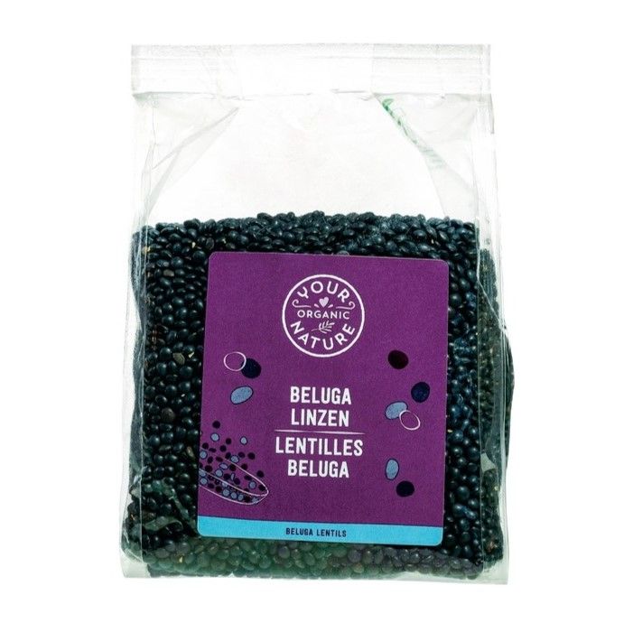Your Organic Nature Beluga linzen (bio) 400 gram