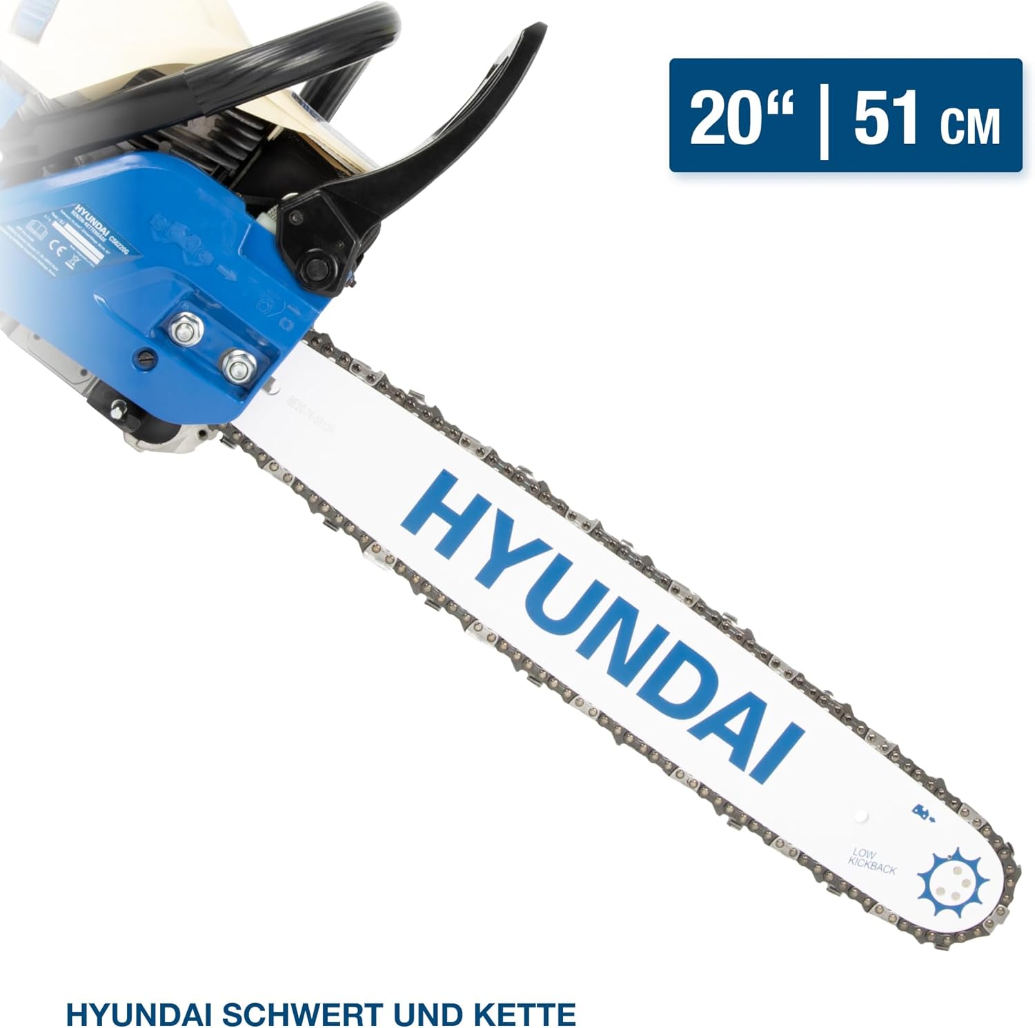 HYUNDAI Benzin-Kettensäge CS6220G | 51 cm/20