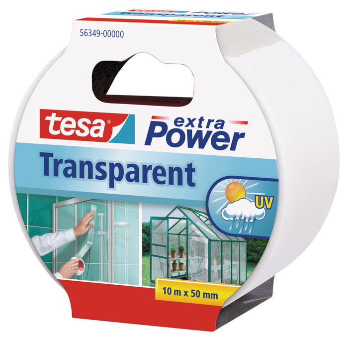 tesa® Powertape transparent 50 mm x 10 meter