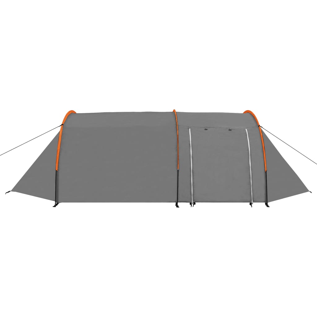 Tenda Vidaxl cinza e laranja