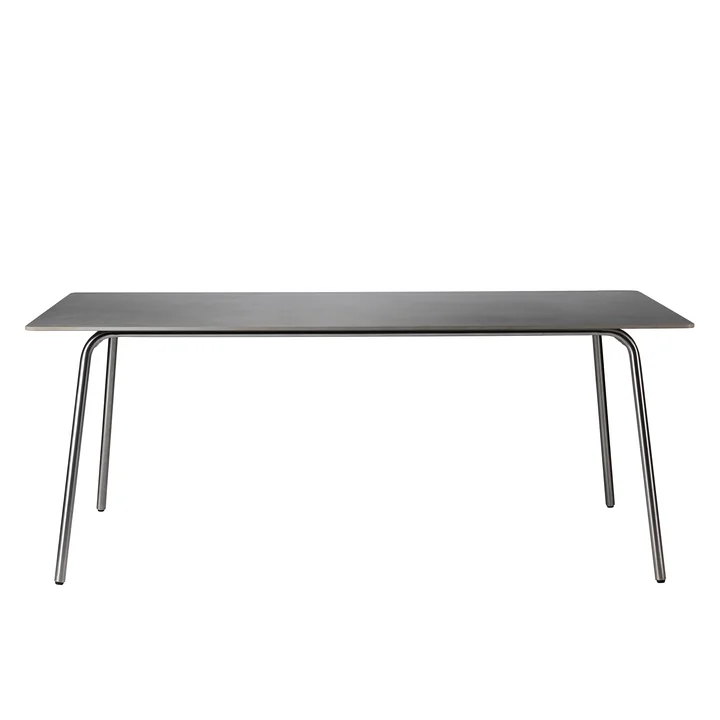 FDB Møbler - M21 Teglgård Gartentisch, 90 x 90 cm, grau