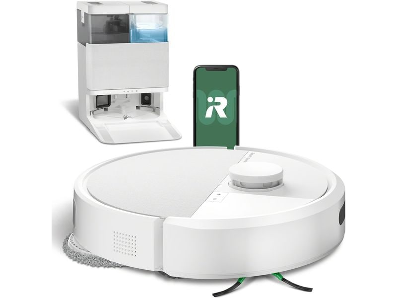 iRobot Saug- und Wischroboter Roomba Plus 405 Combo   AutoW Zwei Wischmops für eine Streifenfreie Reinigung im ganzen Zuhause
