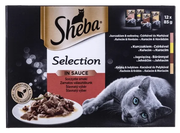 Sheba udvalg i sauce saftige smagsvarianter