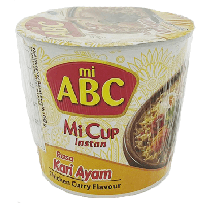 ABC Mi Cup Kip Kerrie smaak 60g