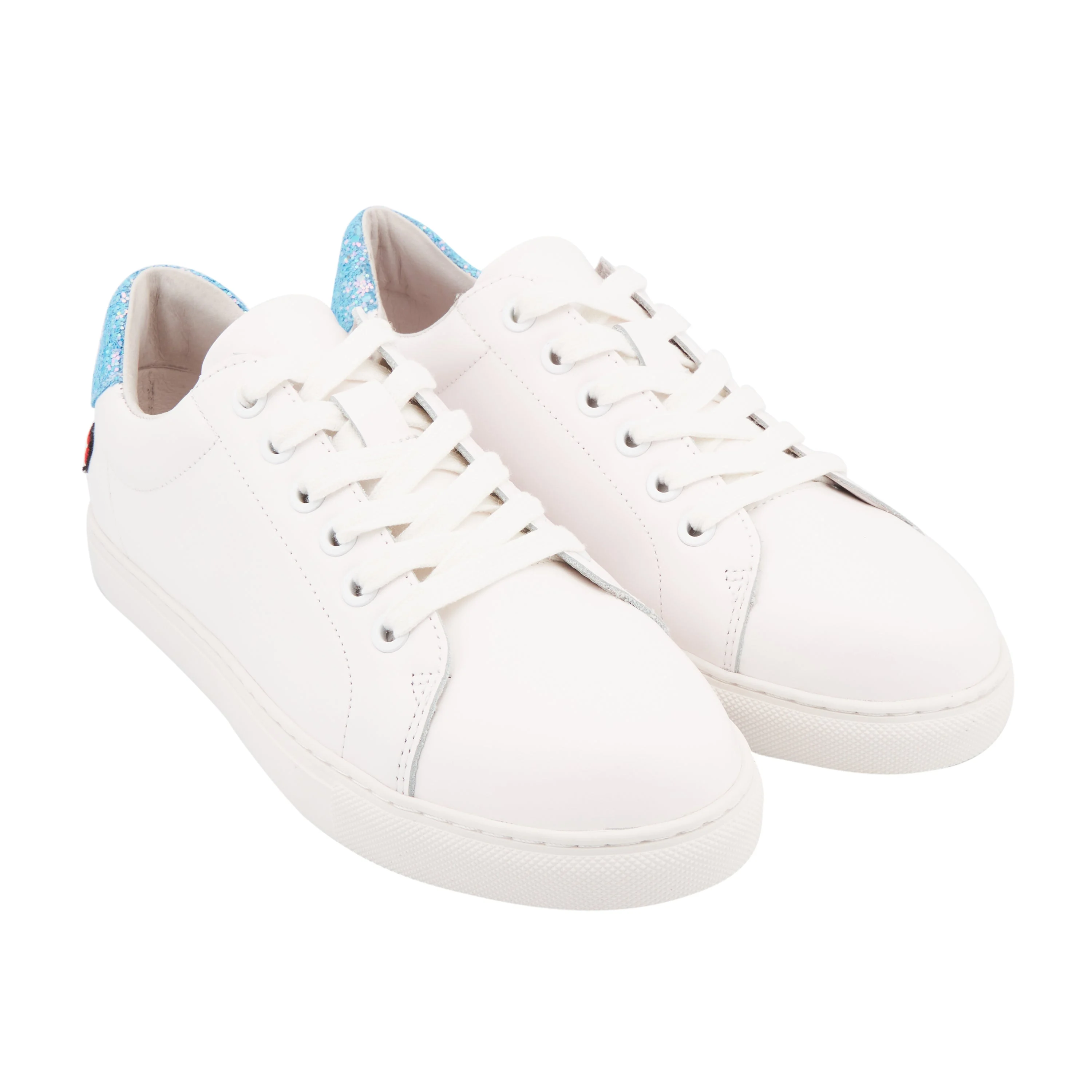 SIMONE - Sneakers en cuir | Blanc