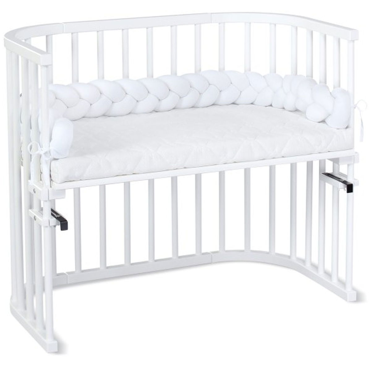 babybaybabybay   Nestchenschlange geflochten klein weiss