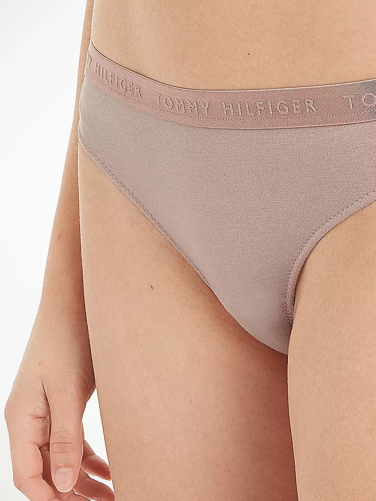 TOMMY HILFIGER Strings 3-er Pkg. schwarz