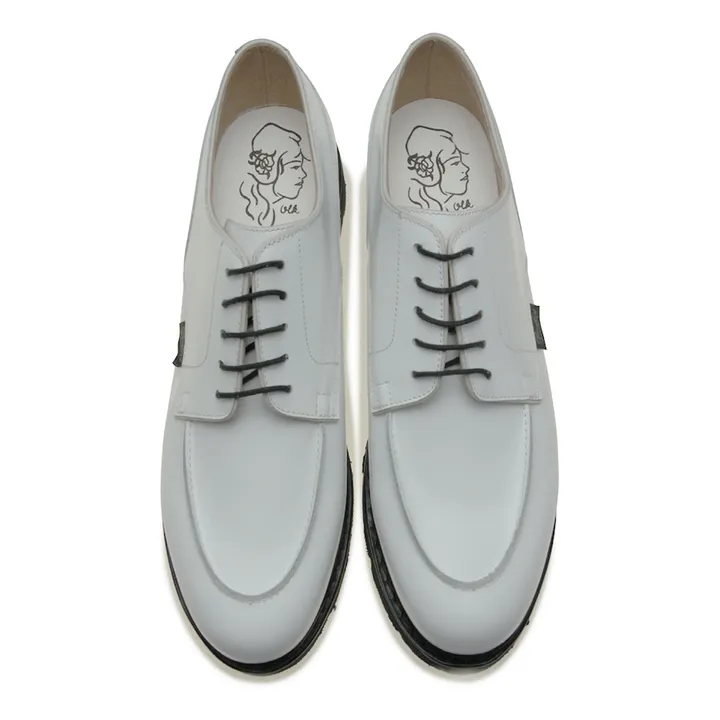 Paraboot Derbies Chambord Gloss | Blanc