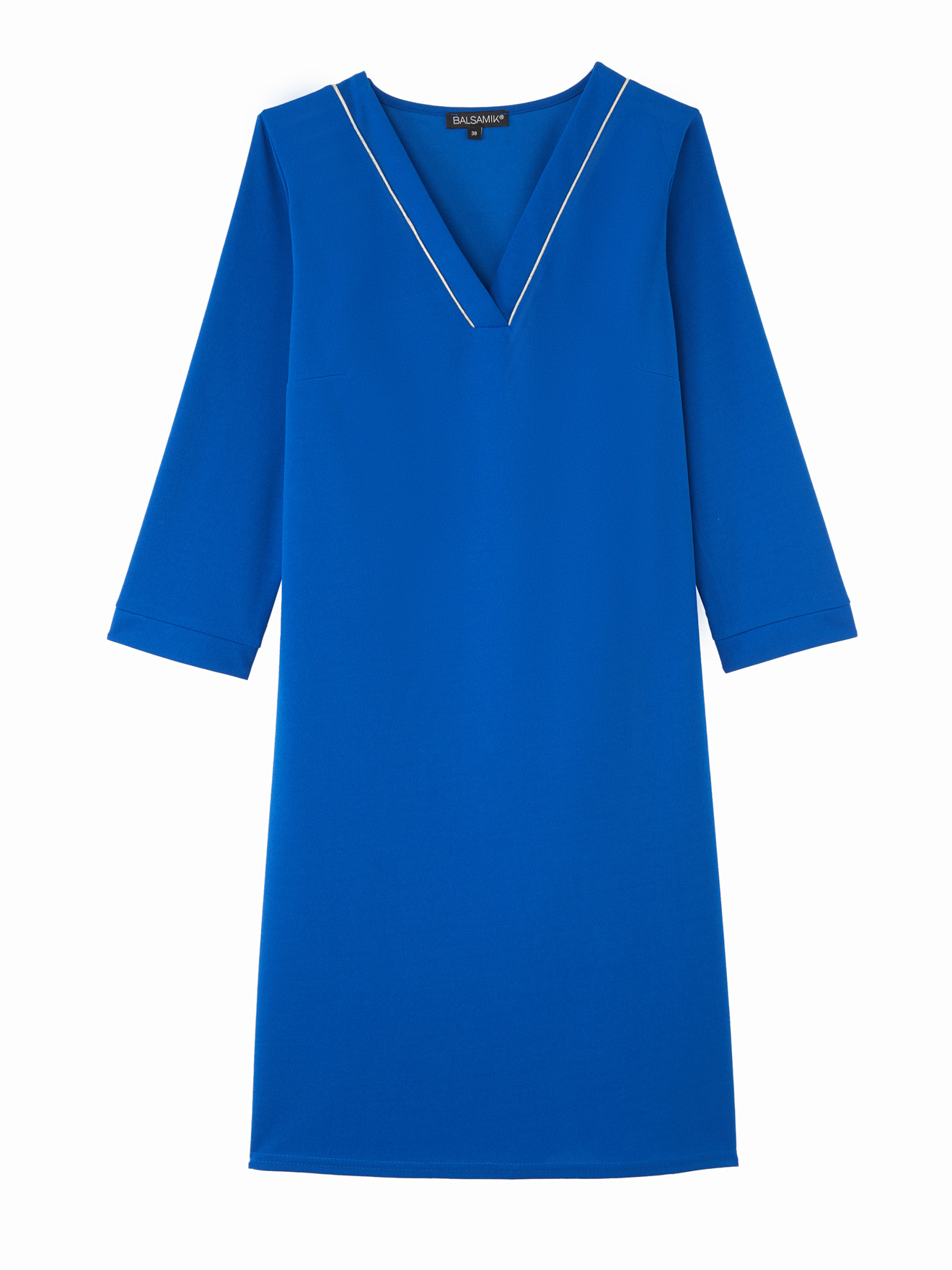 Robe housse en maille fluide