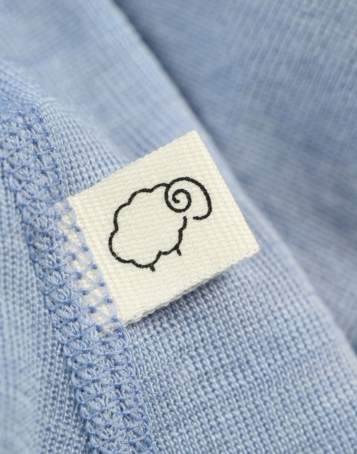 Bivakmuts van merinowol/zijde voor baby's