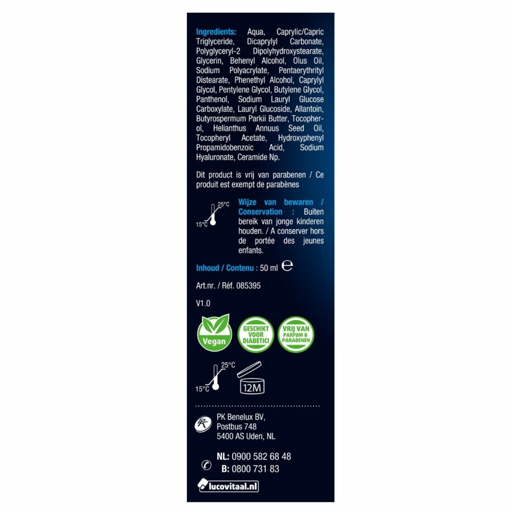 Lucovitaal Droge Huid Crème 50 ml