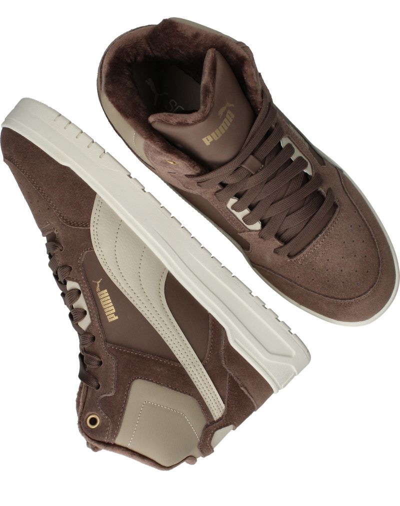 Puma Shuffle Downtown Mid WTR Sneakers Bruin Heren