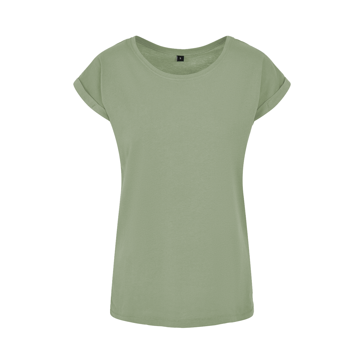 BUILD YOUR BRAND BY021 - T-shirt Femme Élégance Coton Léger