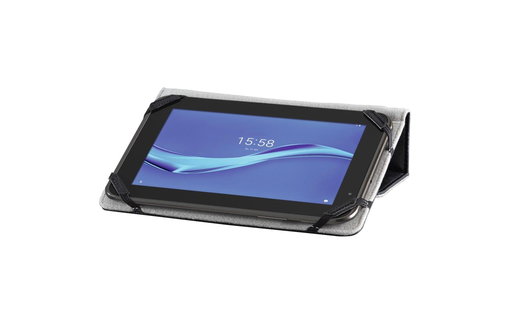 Tablet Book Cover Strap SchwarzTablet Book Cover für Modelle von 9.5
