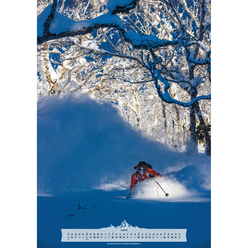 TMMS-Verlag Best of Powder 2025 Kalender