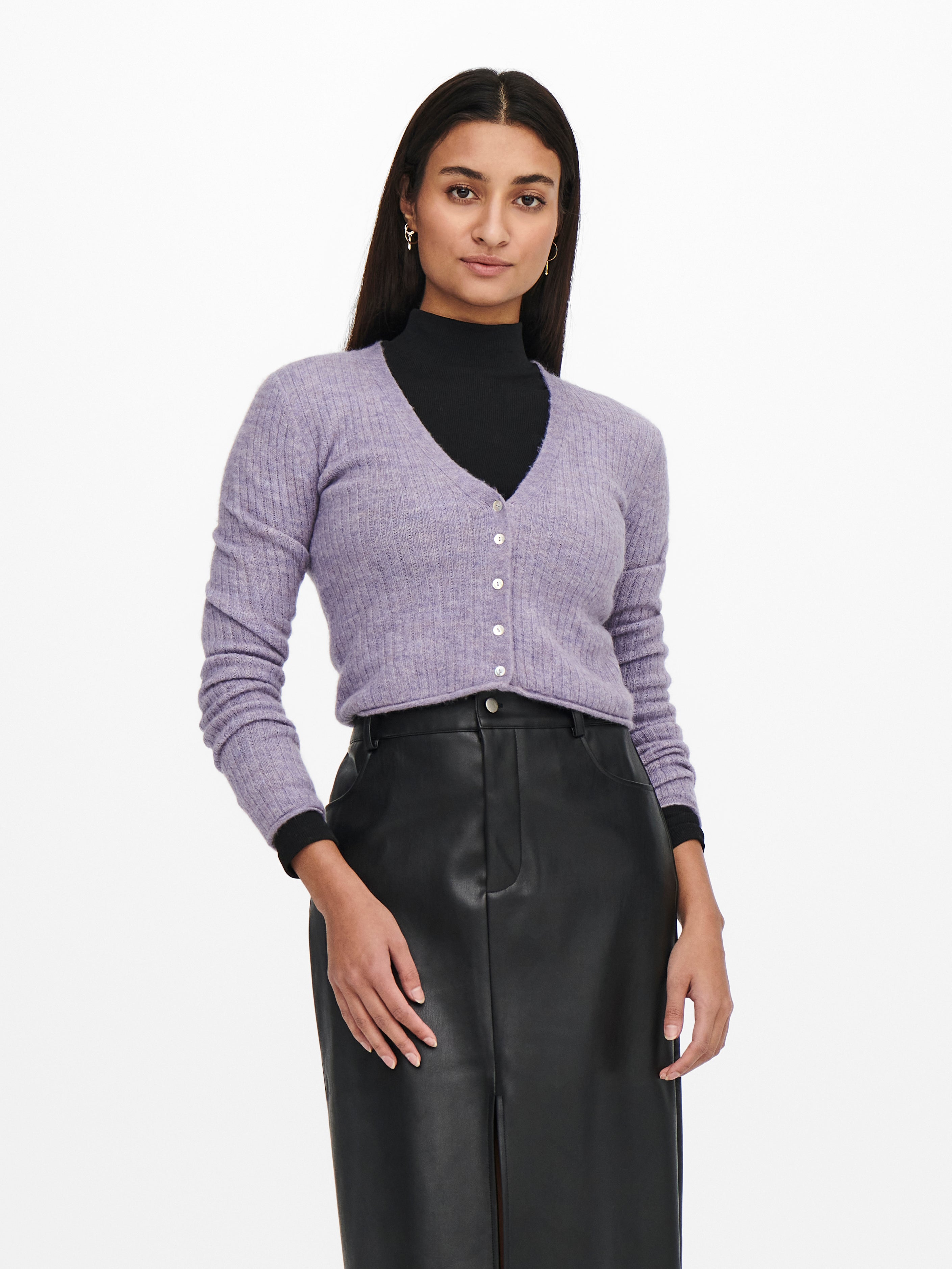 JDYSUNDAY Strickjacke Lavender Gray