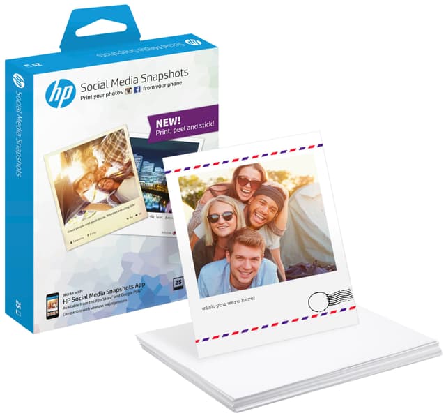 HP Social Media Snapshots fotopapir