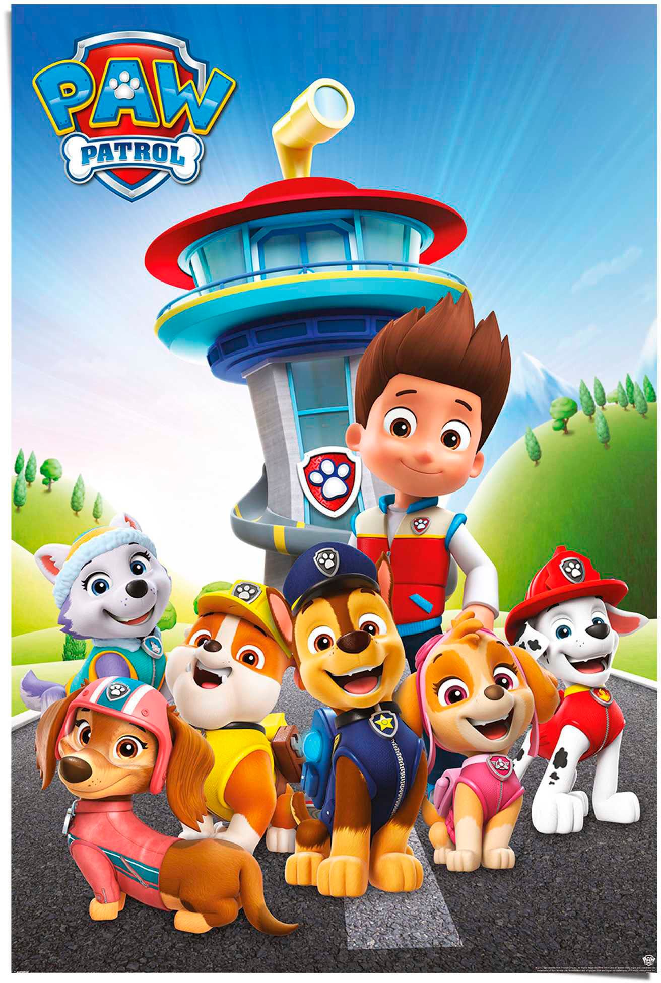 Reinders! Poster »Paw Patrol team« 1 Stk. tlg.