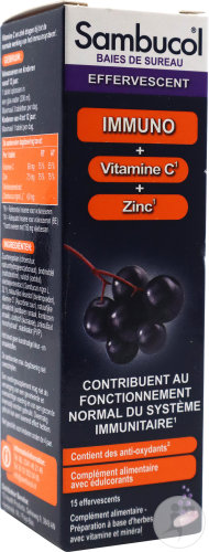 Sambucol 15 Comprimés Effervescents
