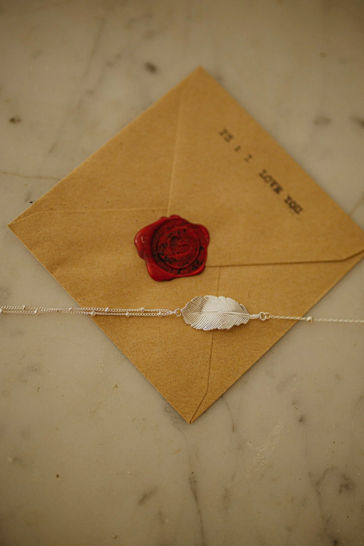 ZÉPHYR - Bracelet feuille plaqué argent | Argent