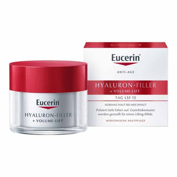 Eucerin Volume-Filler Tagescreme für normale und Mischhaut LSF 15, 50 ml