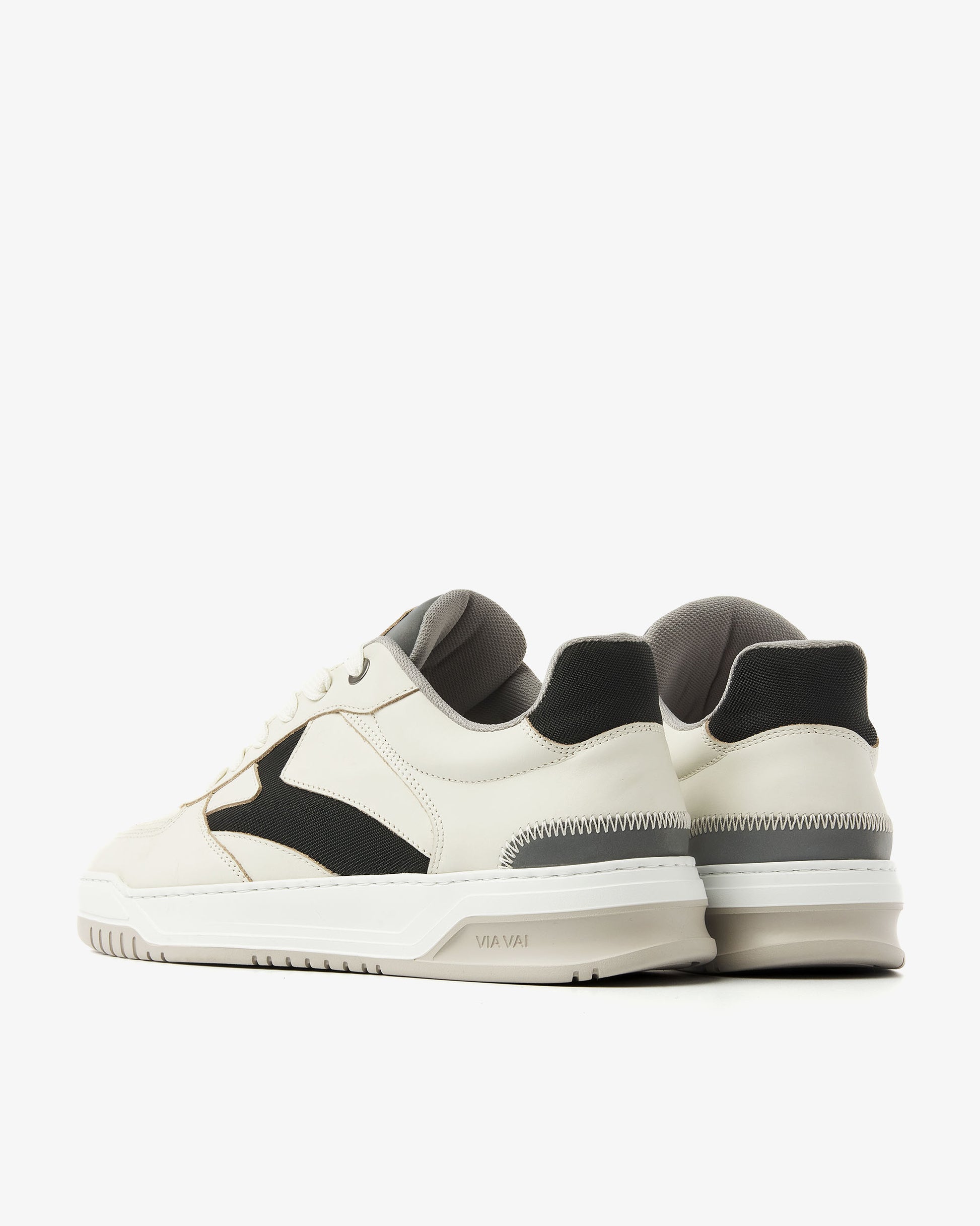 VIA VAI beige heren sneakers Jay Randy