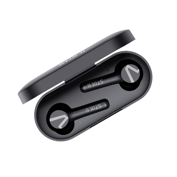 Écouteurs sans fil Veho Stix II True Wireless Carbon Black