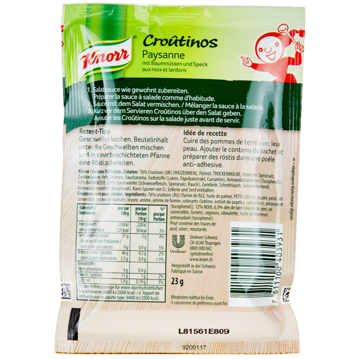 Knorr Croutinos Paysanne