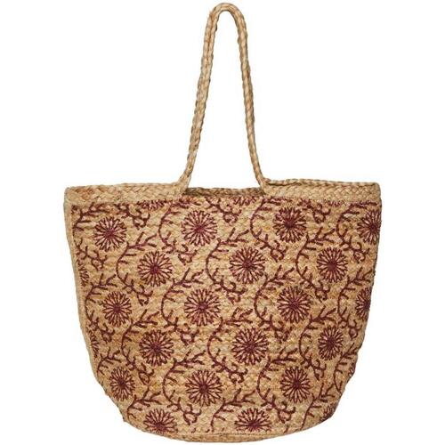 Pieces - PCKLEO JUTE BAG SWW Rojo