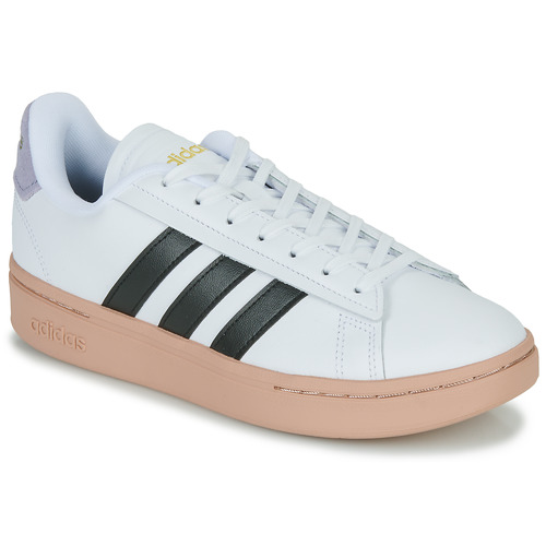 Adidas Sportswear - GRAND COURT ALPHA - Blanc / Noir / Grise