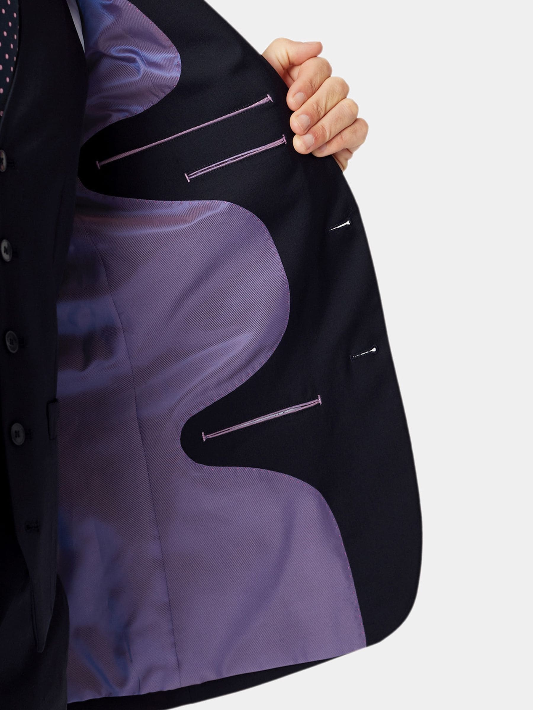 Donkerblauw - Brook Taverner Suit Jacket