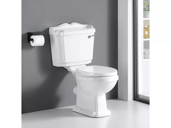 Toilette WC à poser rétro CHERY en céramique