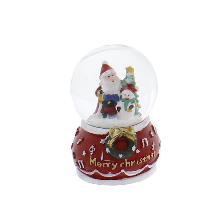 Schneekugel - Merry Christmas - ca. 4,5 x 7 cm