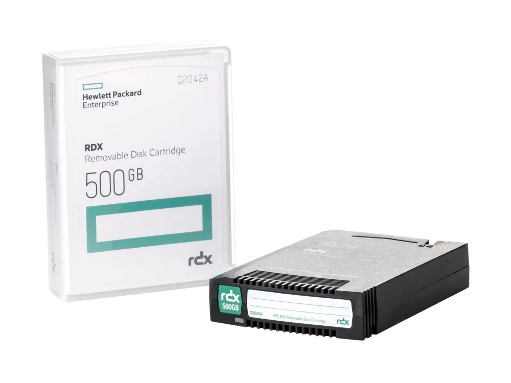 HPE RDX - RDX-kassette - 500 GB / 1 TB - for ProLiant MicroServer Gen10; Imation RDX Removable Hard Disk Storage System