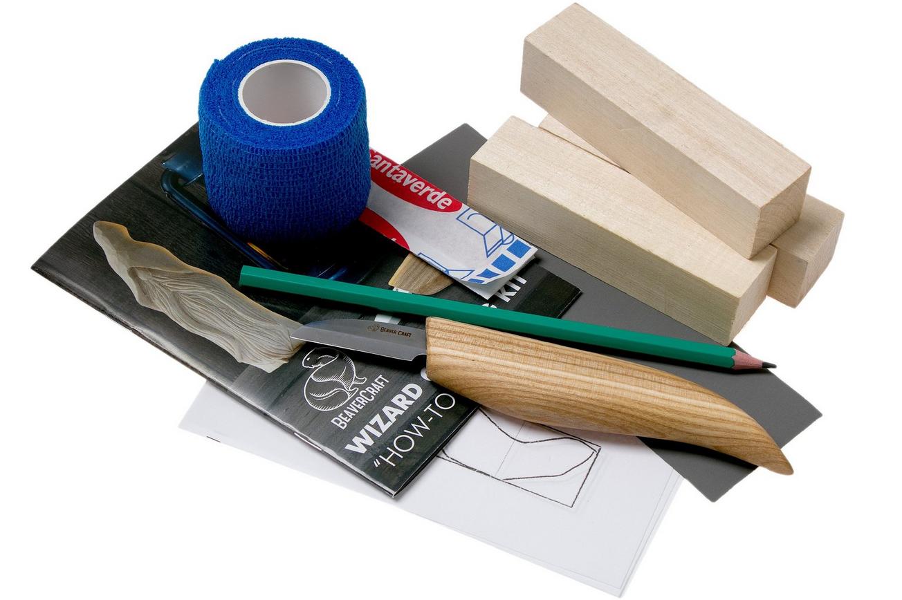 BeaverCraft Wizard Carving Hobby Kit DIY03 houtsnijset