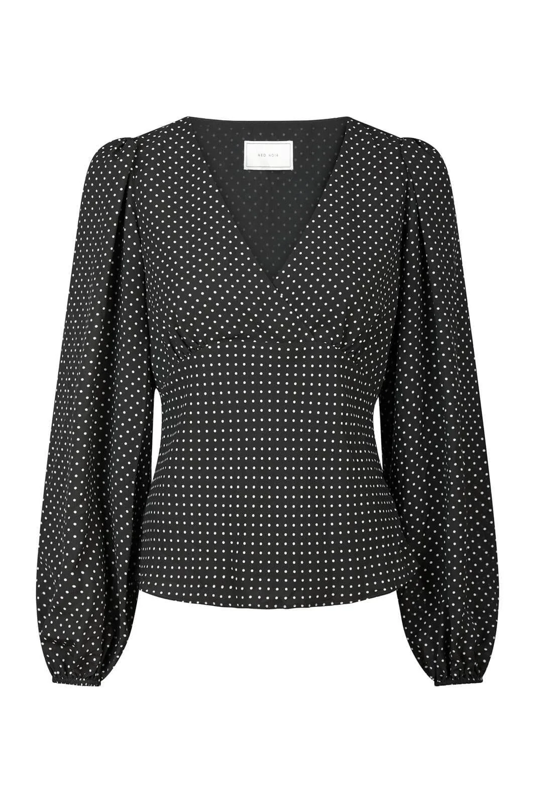 Neo Noir Jane Dot Blouse