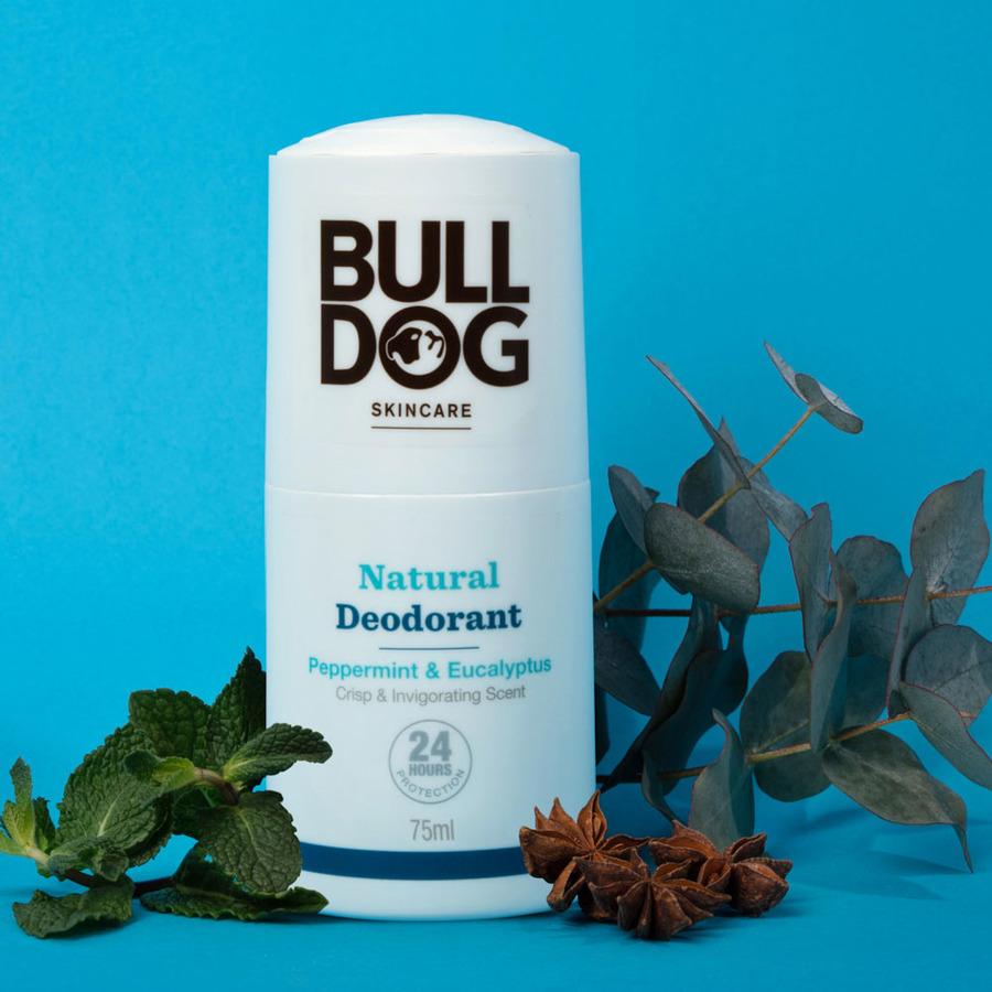 Bulldog Peppermint & Eucalyptus Deodorant 75ml