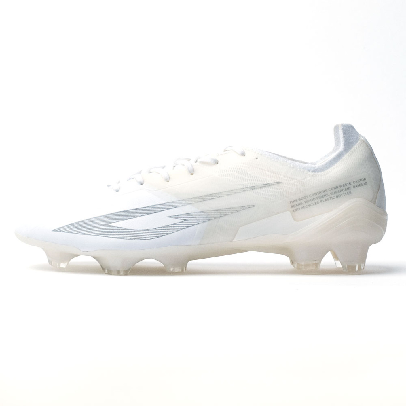 Sokito Scudetta Gras Voetbalschoenen (FG) Wit