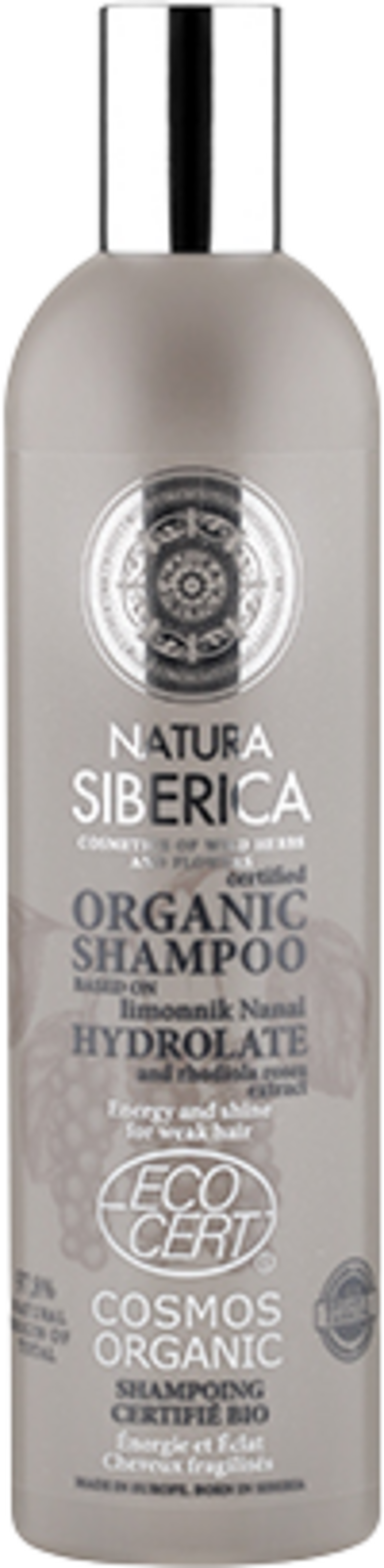 Natura Siberica  Organic Shampoo Energy & Shine, 400 ml