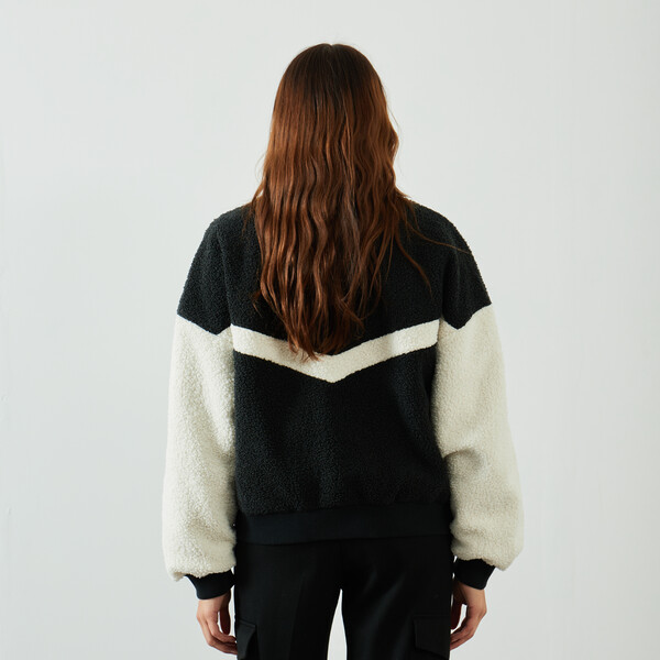 CONVERSE JACKET SHERPA VARSITY