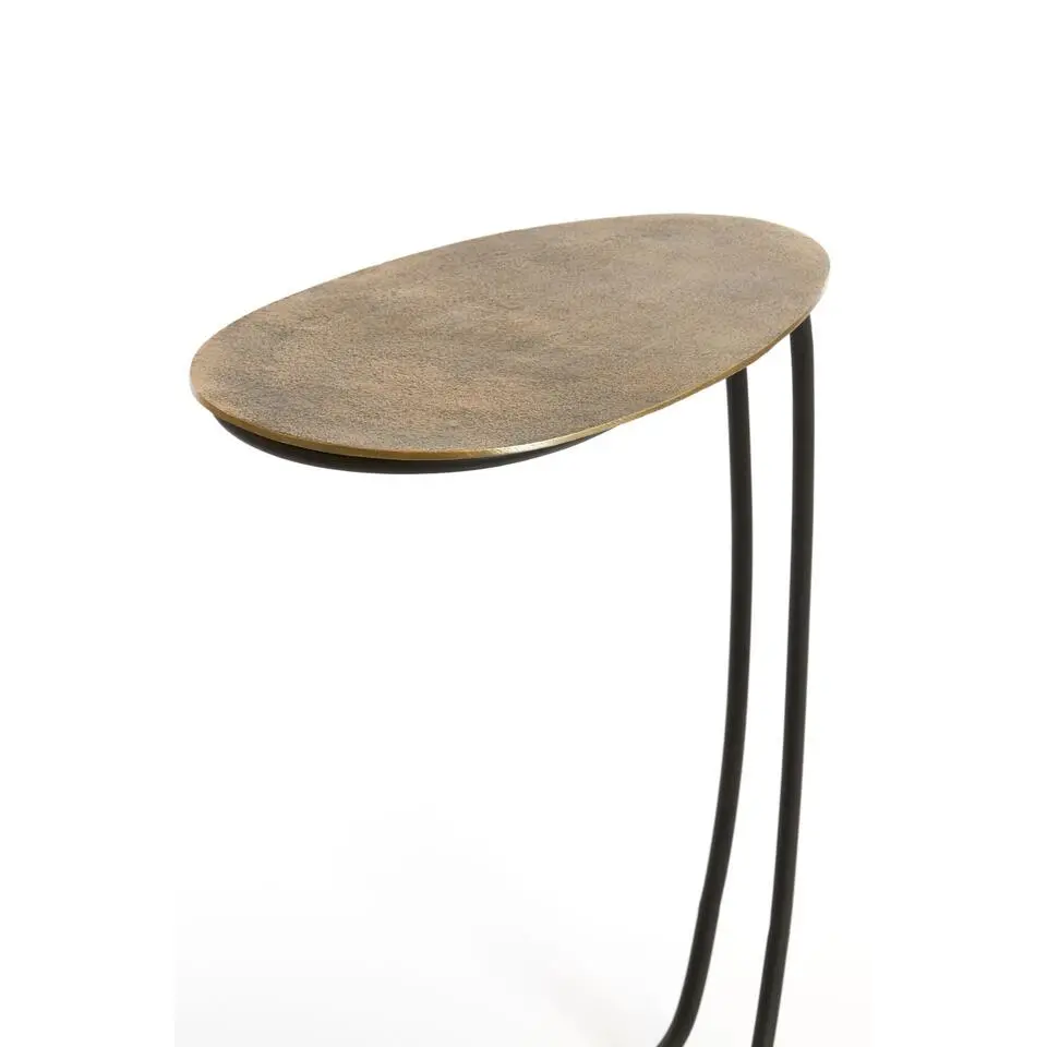 Bijzettafel Marsh - Antiek Brons - 43x27x53cm