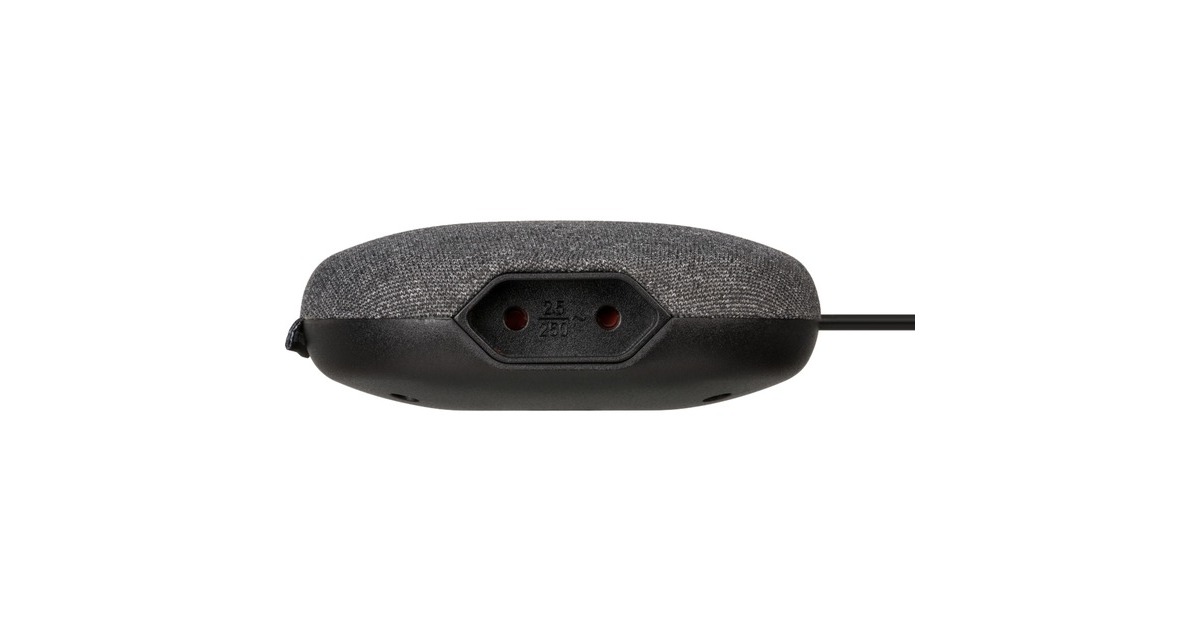 BrennenstuhlEstilo laadstation met textieloppervlak stekkerdoos  (Antraciet/zwart, 3 meter kabel, 1x Eurostekker, 2x USB-lader)