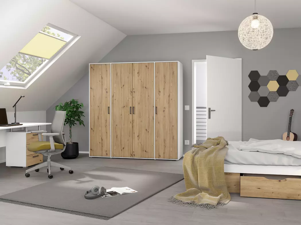 Kleiderschrank Voyager 187 x 194 cm